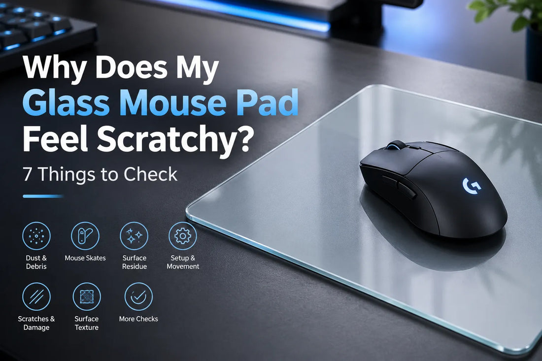 Why Does My Glass Mouse Pad Feel Scratchy? 7 Things to Check