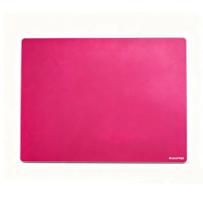 GOGOFREE Fuchsia Surge Tempered Glass Mouse Pad