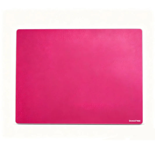 GOGOFREE Fuchsia Surge Tempered Glass Mouse Pad