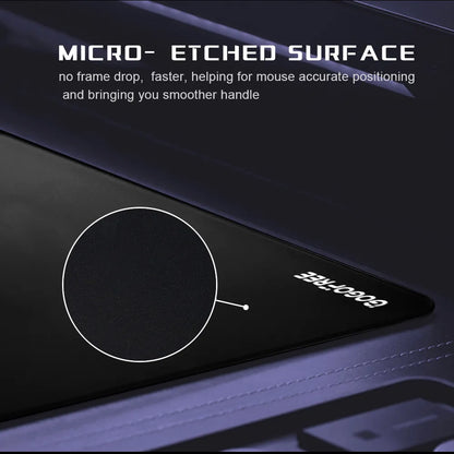 GOGOFREE Fracture X Glass Gaming Mouse Pad