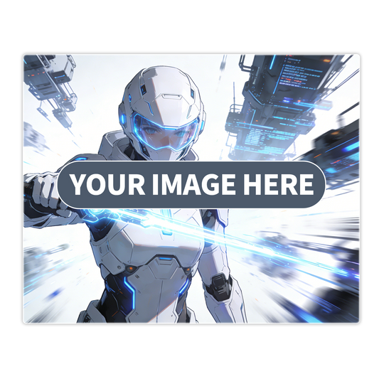 GOGOFREE Custom Glass Gaming Mouse Pad