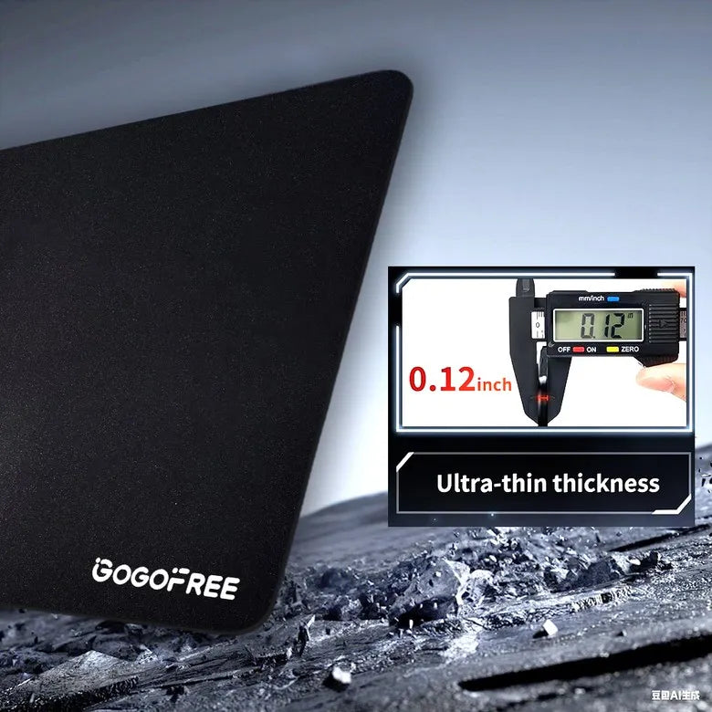 GOGOFREE Tempered Glass Gaming Mouse Pad