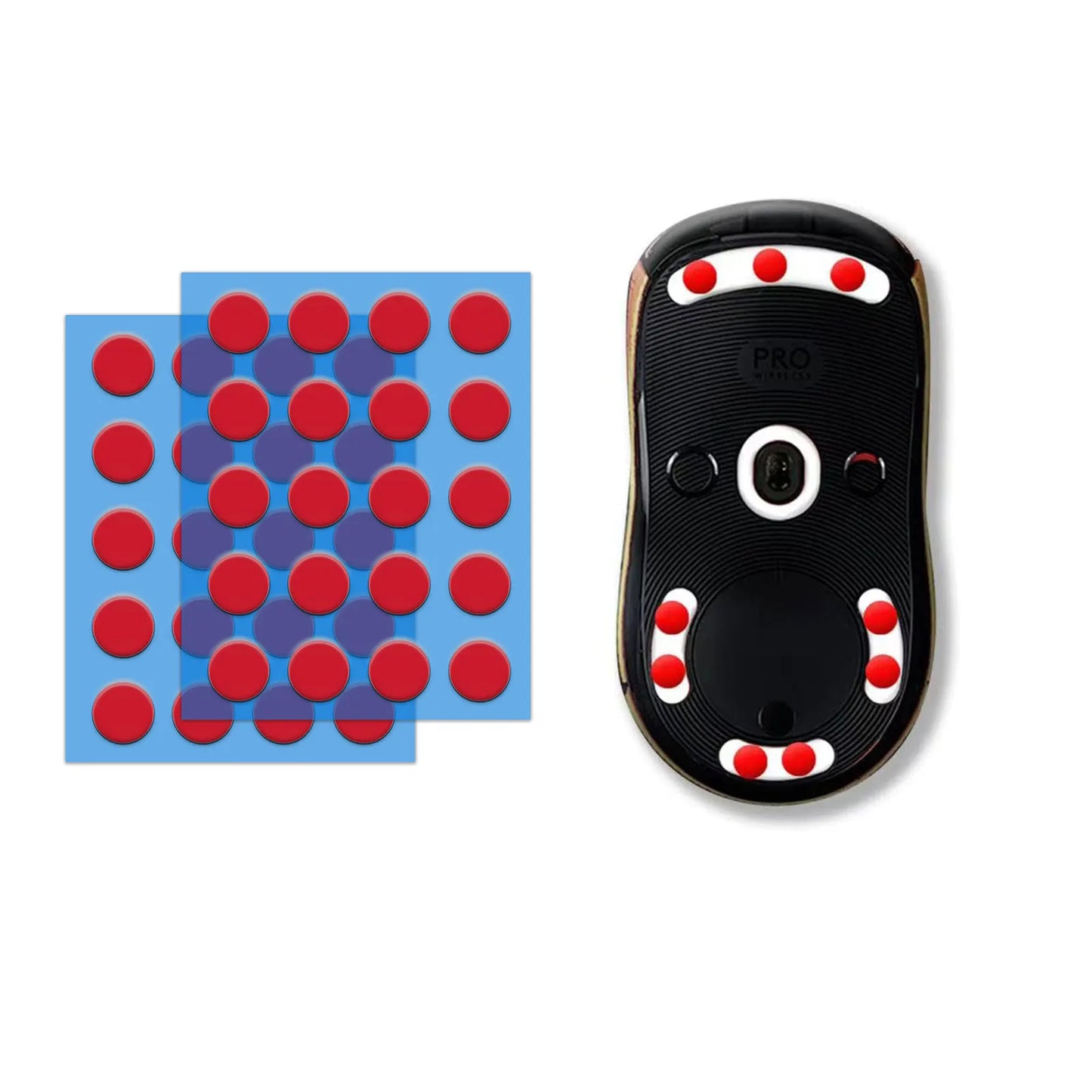 GOGOFREE Universal Dot Speed Mouse Skates