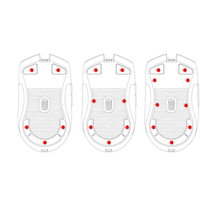 GOGOFREE Universal Dot Speed Mouse Skates