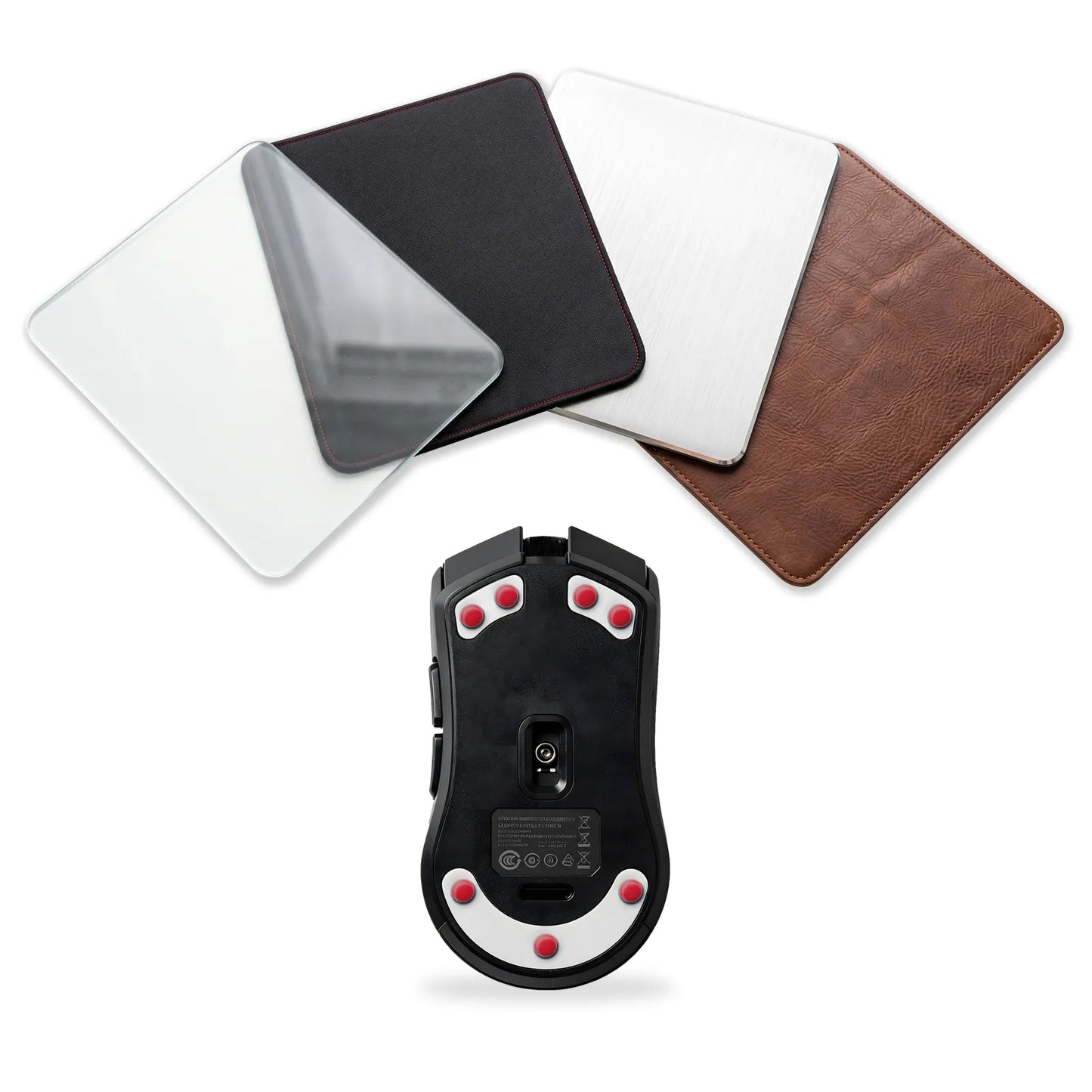 GOGOFREE Universal Dot Speed Mouse Skates