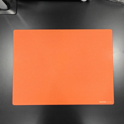GOGOFREE Sunset Orange Tempered Glass Mouse Pad
