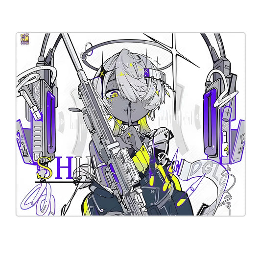 GOGOFREE Aurora Premium Glass Gaming Mousepad