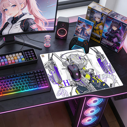 GOGOFREE Aurora Premium Glass Gaming Mousepad