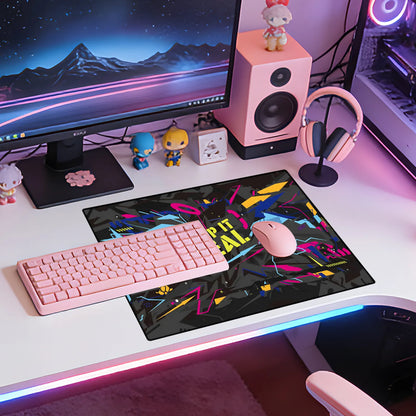 GOGOFREE Aurora Premium Glass Gaming Mousepad