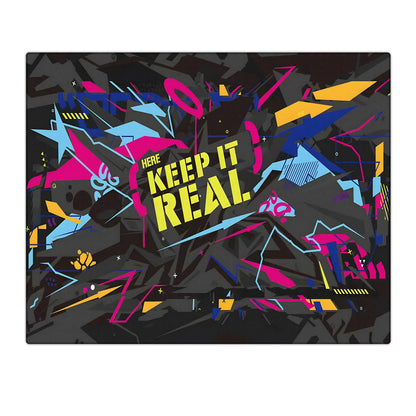 GOGOFREE Aurora Premium Glass Gaming Mousepad