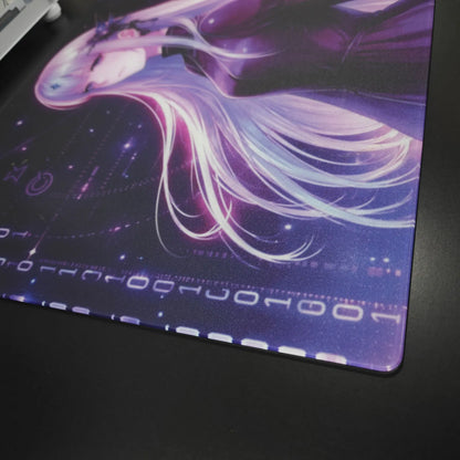 Neon Astra Glow-in-the-Dark  Glass Mouse Pad