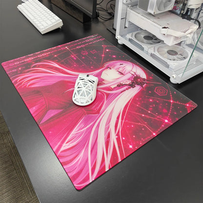 Neon Astra Glow-in-the-Dark  Glass Mouse Pad