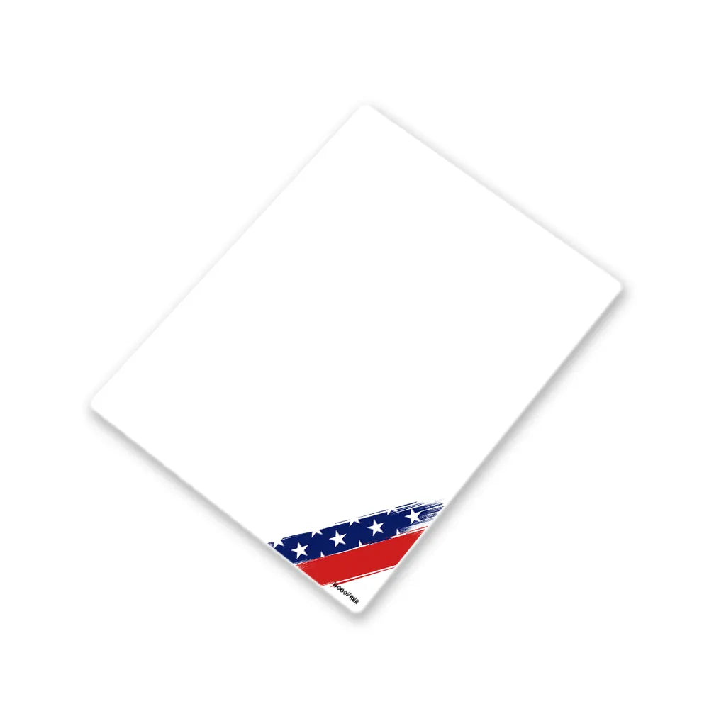 GOGOFREE USA American Flag Glass Mouse Pad