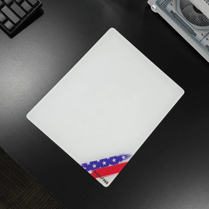GOGOFREE USA American Flag Glass Mouse Pad