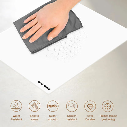 GOGOFREE Glass Mouse Pad Small Size